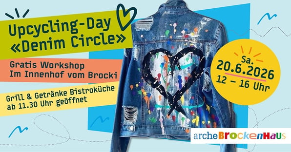 Gratis Upcycling-Workshop im Arche Brockenhaus