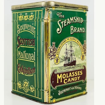 antike-blechdose-molasses-candy-box