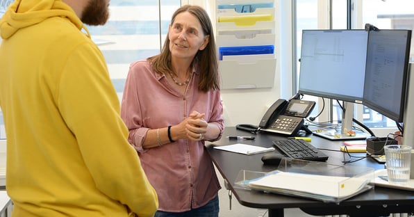  Im Arche Brockenhaus ist Sandra Kübler verantwortlich für die IV-Integrationsmassnahmen. 