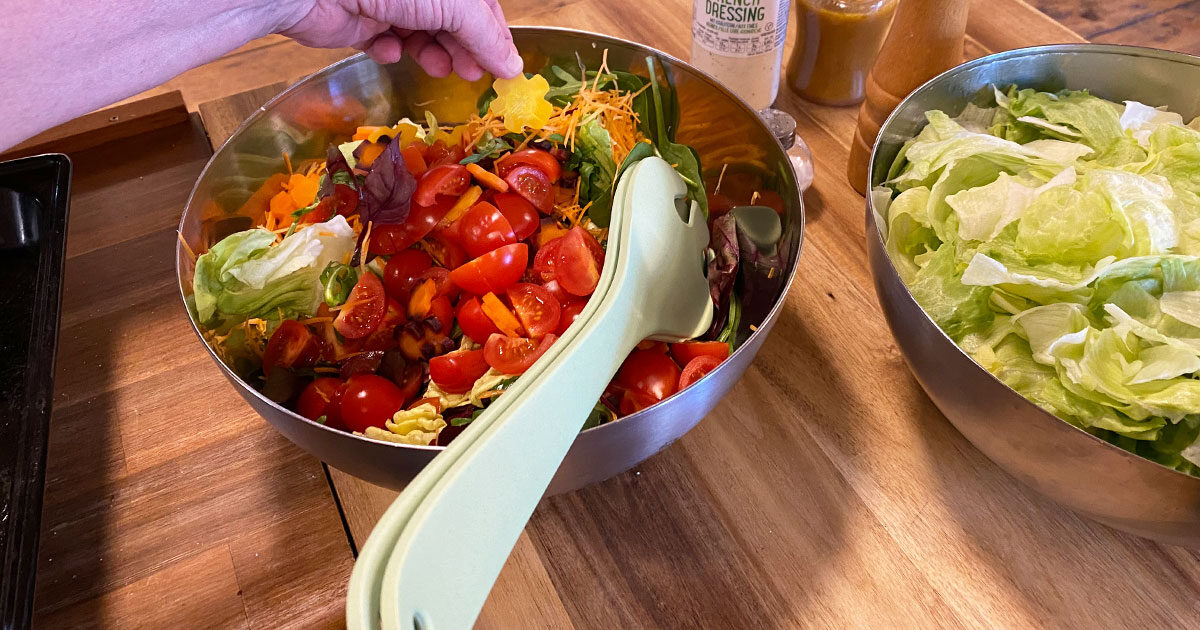 Das Kochteam achtet beim Menu auf möglichst ausgewogenes und gesundes Essen.